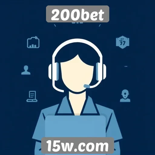 Apoio ao cliente e canais de comunicação no 200bet