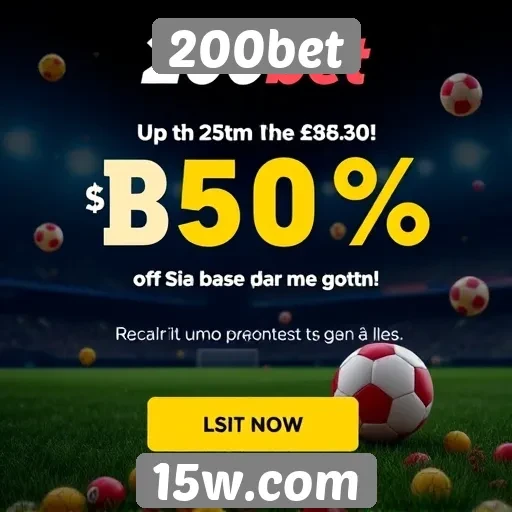 Promoções e bônus oferecidos pelo 200bet